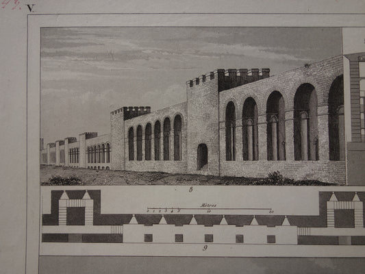 stadsmuur van het oude Rome