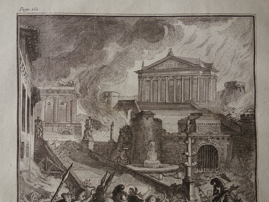 Forum Romanum bij de dood van Keizer Vitellius