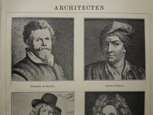 Hendrick de Keyser portret Andrea Palladio