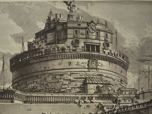 Engelenburcht in Rome vintage