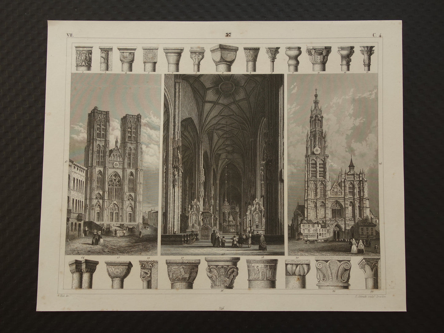 het interieur van de kathedraal in Wenen Stephansdom