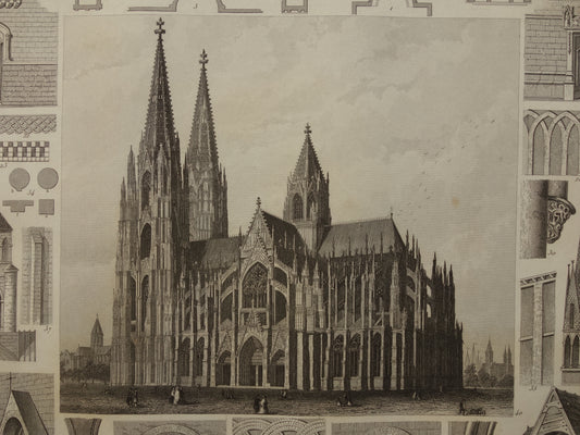 gravure Dom van Keulen te koop