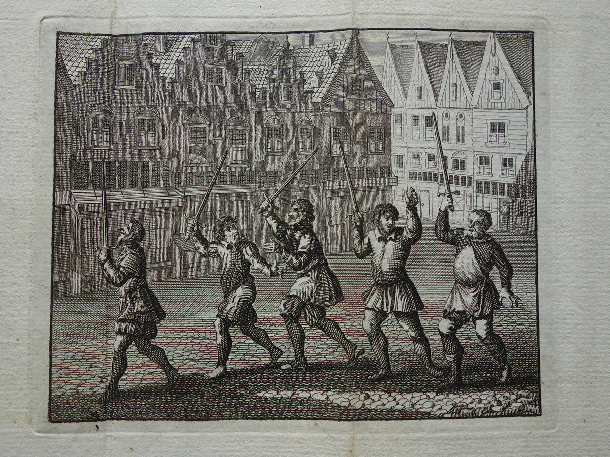 Oproer der zwaardloopers, in 1534