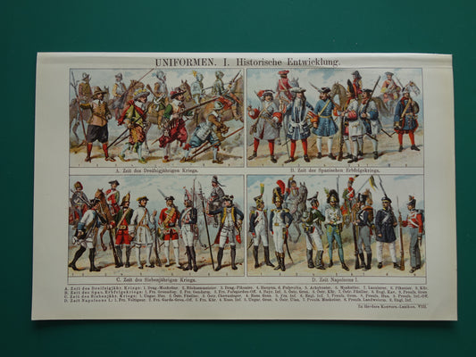 oude uniformen prnent