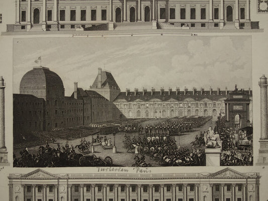 Le palais des Tuileries