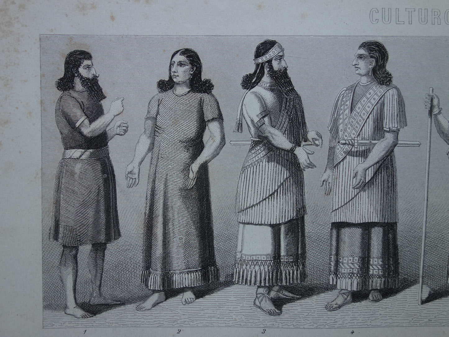Assyriers oude afbeelding