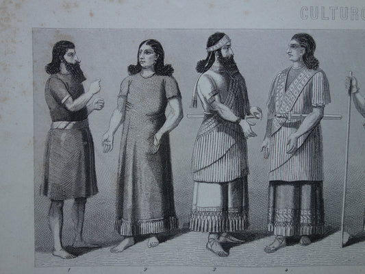 Assyriers oude afbeelding