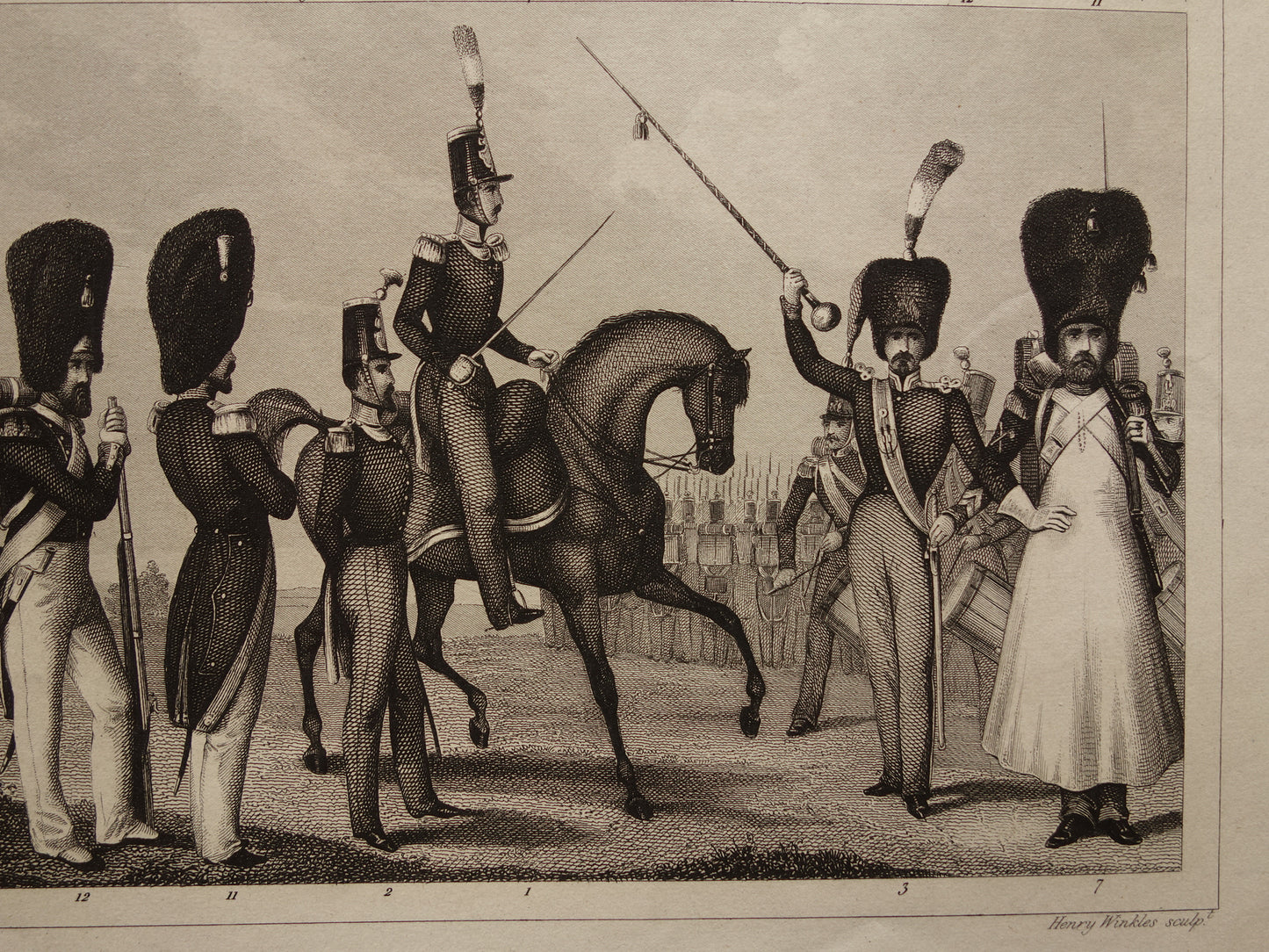 Franse infanterie rond 1850