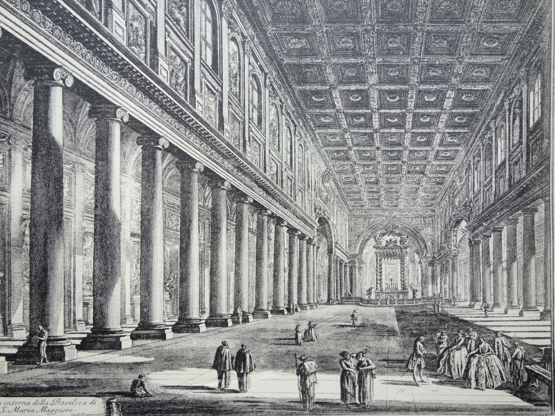 muurdecoratie vintage Rome Piranesi