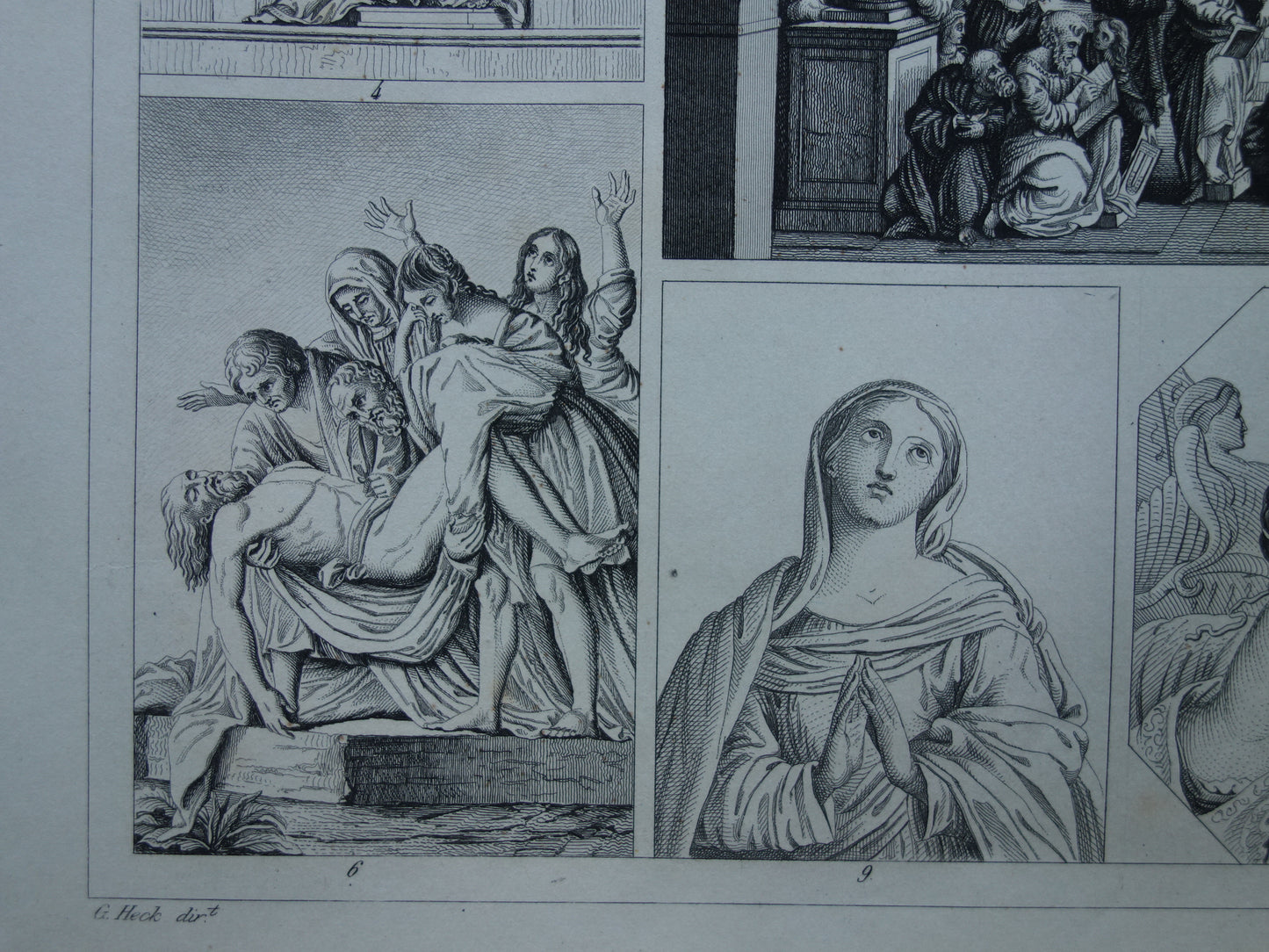 Altägyptische griechische und römische Illustrationen Über 160 Jahre alte Druckkunstgeschichtenmalerei in der klassischen Antike