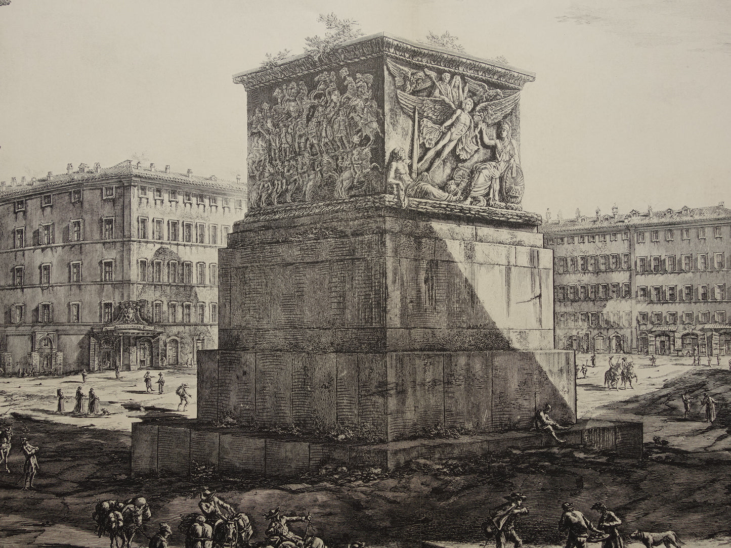 de zuil van Antoninus Pius