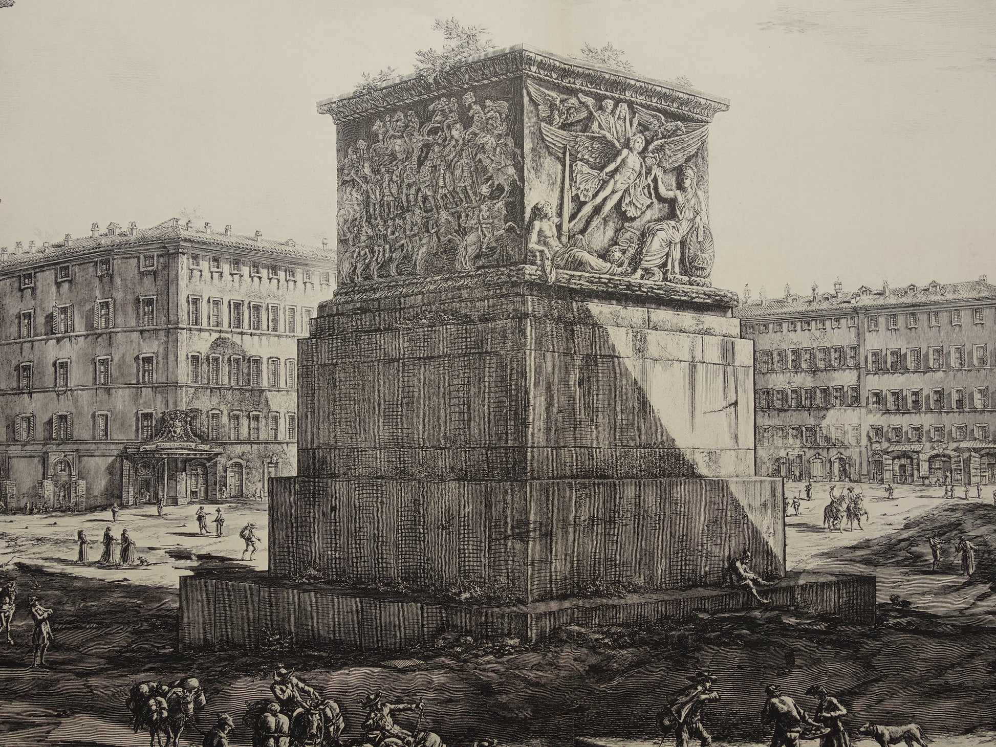 de zuil van Antoninus Pius