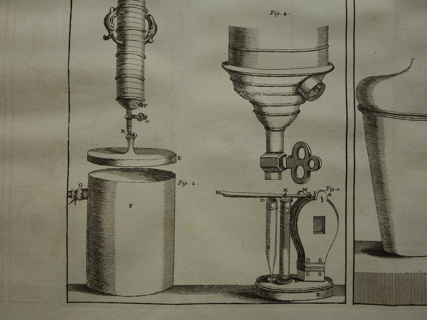 Antique Print of scientific experiments physics Old technology print about lab laboratory instruments poster print