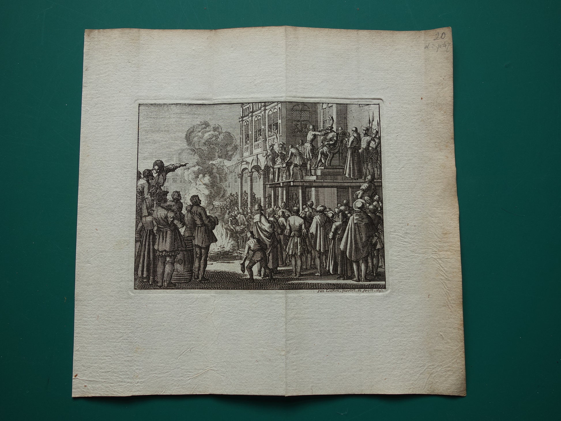 wederdoper jan van campen terechtgesteld