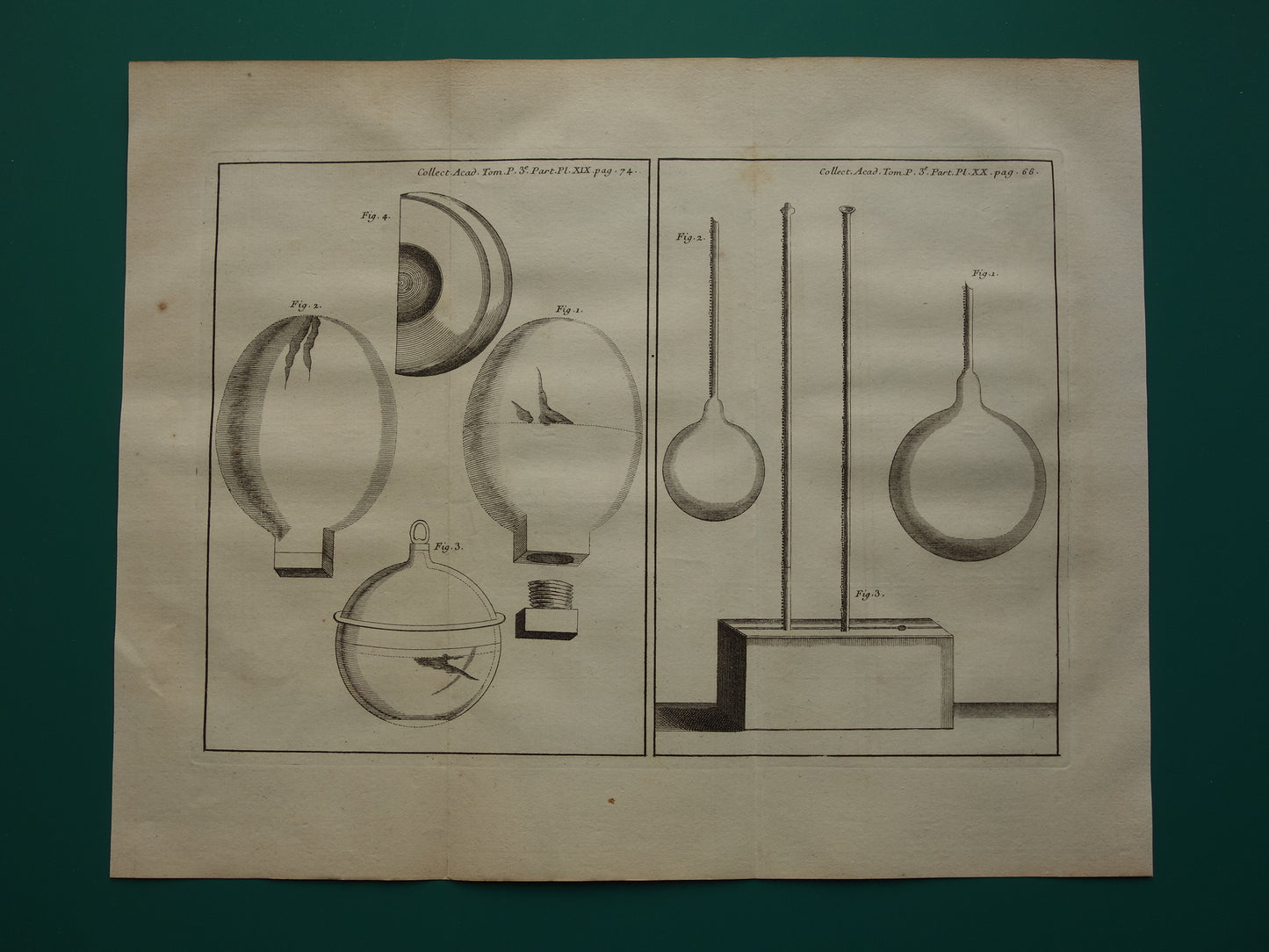 Wetenschappelijke experimenten oude prenten uit 1755 originele 265+ jaar set van 2 oude illustraties van natuurkunde experiment vloeistoffen