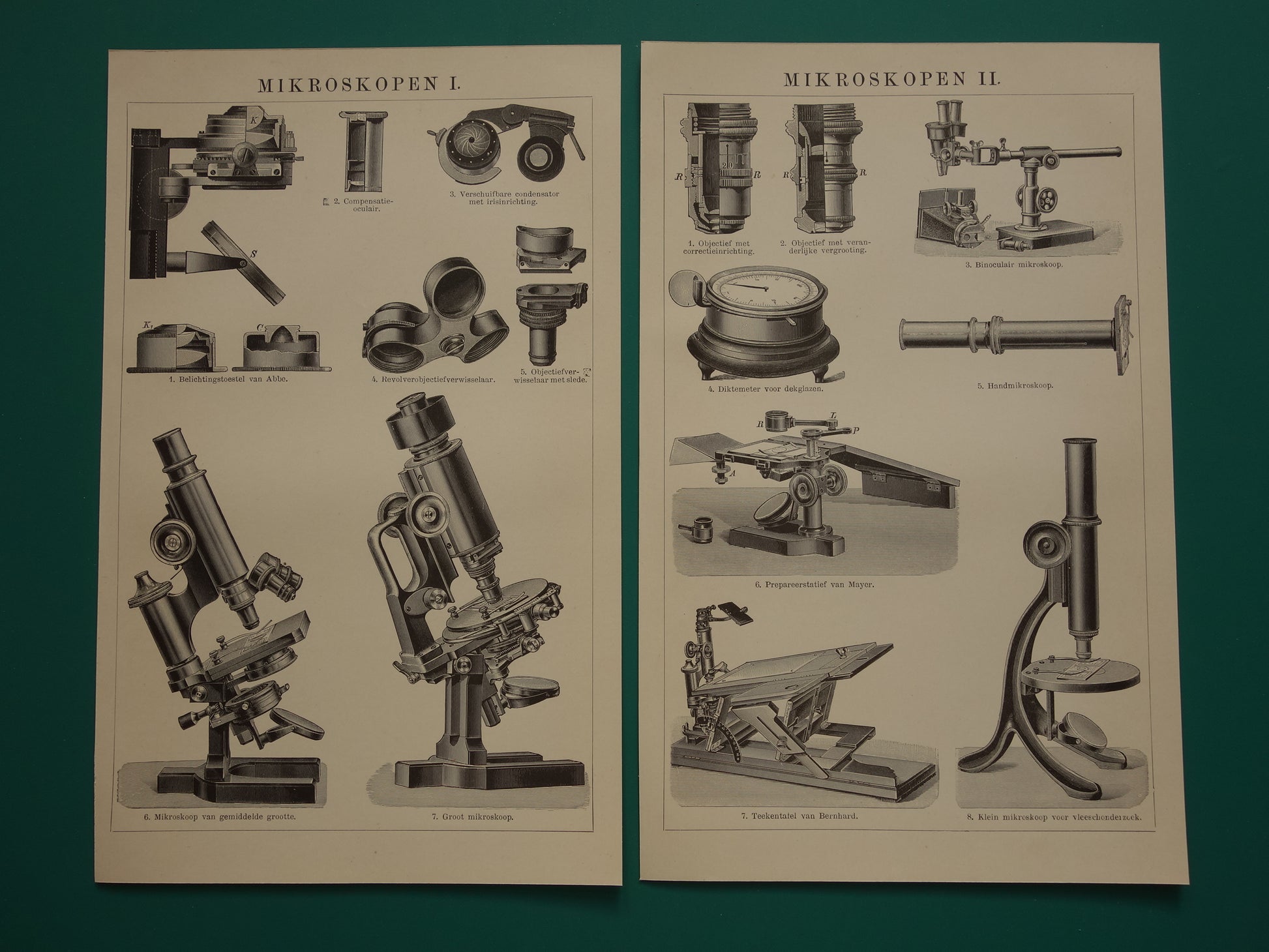mikroscopen uit het begin van de 20e eeuw